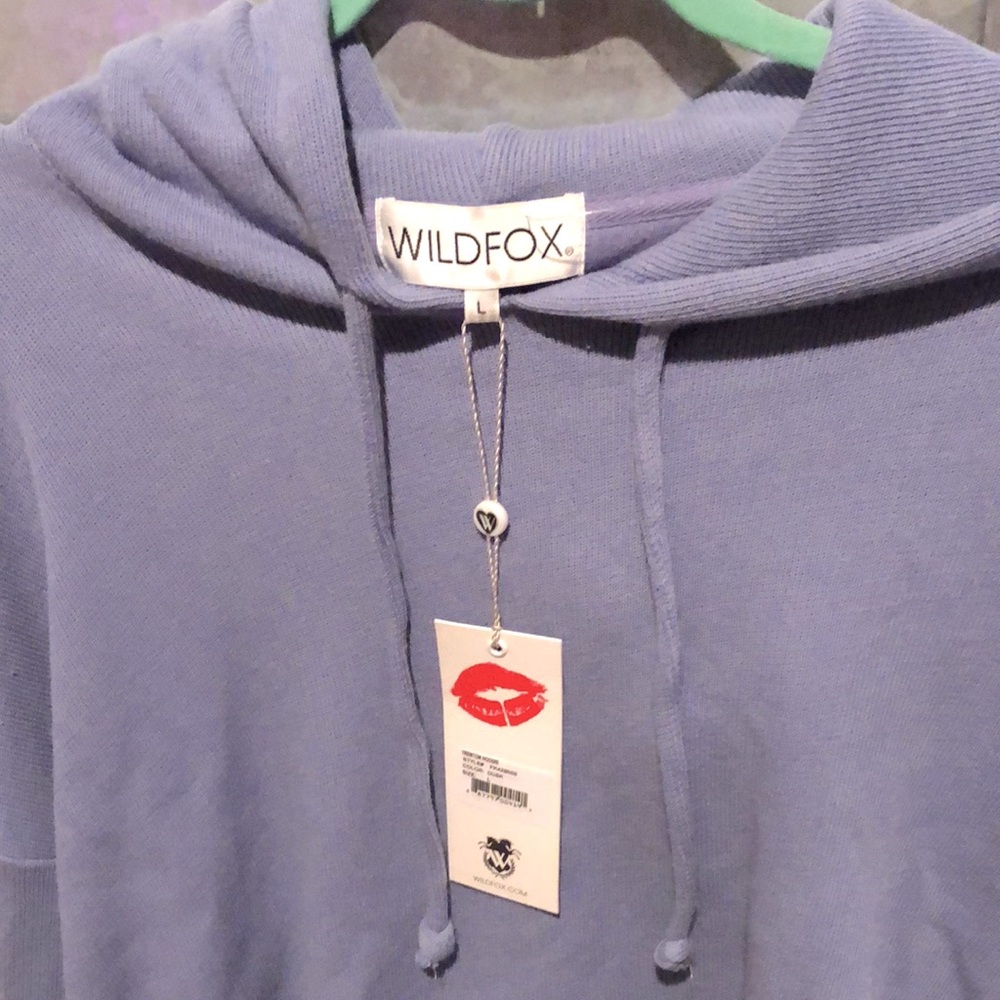 Wildfox Trenton Cropped Hoodie
